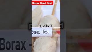 #Borax Bead Test #IIT JEEMains #NEET #Most Imp. For 2025