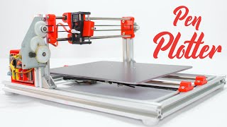 Another CNC Pen Plotter from Old Scanner motors | Arduino + GRBL