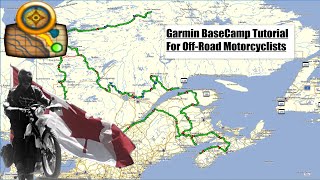 Garmin Basecamp Tutorial for Dualsport and Adventure Motorcyclists