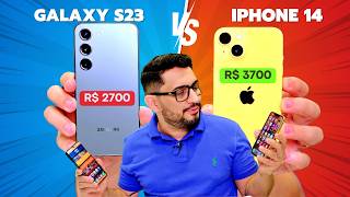 SAMSUNG S23 vs iPhone 14: Vou te CONTAR VERDADES [Não FIQUE BRAVO]