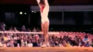 March 9, 1973 - Olga Korbut, member of the Russian women's gymnastics team at the Houston Astrodome