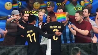 LUCÃO FEZ 3 GOLS E BEIJOU O TORCEDOR kkkkkkkjjjj - EA Sports FC 24