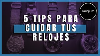 ¡Cuida tus relojes automáticos!