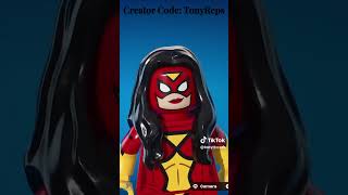 Fortnite Spider-Woman Bundle Showcase