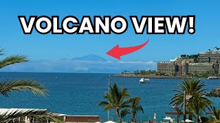 Look at TENERIFE Volcano from GRAN CANARIA ARGUINEGUIN! What a view! 🌋🇮🇨 Canary Islands