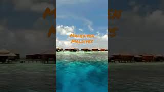 Maldives Malediven Resort Paradies Watervillas #maldives #malediven #shorts