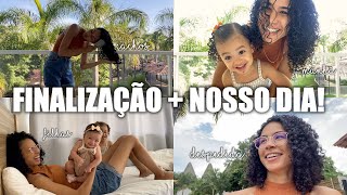 MINHA FINALIZAÇÃO + MANHÃ DELICIOSA NO RESORT ☀️ | Ludmila Reis