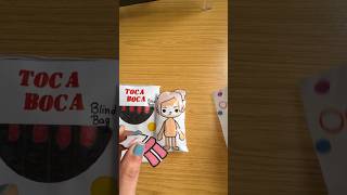 Asmr Toca Boca Blind Bag Unboxing #asmr #tocaboca #blindbag #tocaboca #papersquishy #squishy #toca