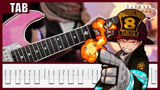 [TAB] Fire Force - Op 1 Inferno Cover | Guitar Tab | Lesson | Tutorial