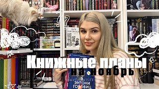 ЧТО Я БУДУ ЧИТАТЬ В НОЯБРЕ?😳Мои книжные планы, много новых детективов и триллеров👀