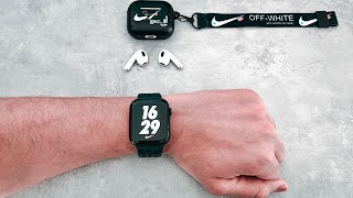 Apple Watch Nike Series 7 Unboxing & Initial Setup From a NEW Apple User!