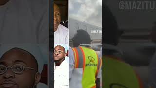 adeleke arrival at davido's house