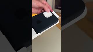 Unboxing new iphone 16 pro Max silicone cover magsafe #unboxing #apple #shorts