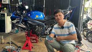 Suzuki Gsx600R Lên Phương Án Chạy 299 l Vì Sao Xe Moto Tự Té