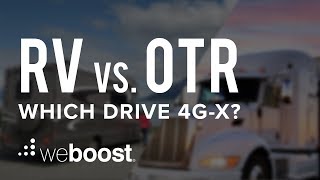 Difference Between The Drive 4G-X RV & Drive 4G-X OTR | weBoost