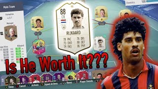 88 ICON RIJKAARD | IS HE WORTH IT? | FIFA 19 Player Review