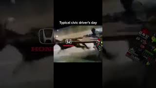 Average Day Of A Civic With A Laptop.: