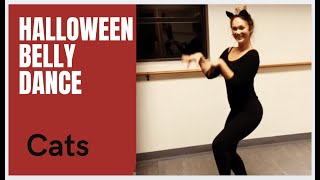 HALLOWEEN BELLYDANCE DRUM SOLO "CATS"/Yana Maxwell