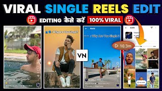 Trending Why Are You Single Reels | Latest VN App Reels Editing Tutorial | RTWORLD