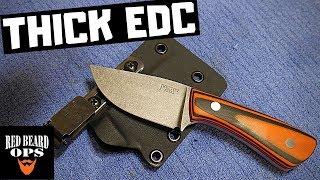 Thick EDC Knife - Knifemaking