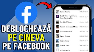 Cum sa Deblochezi pe Cineva pe Facebook (2024)