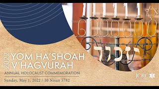 2022 Community-Wide Yom Ha'Shoah Commemoration