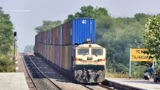 GOODS TRAIN DEPARTURE FROM ALIGARH JUNCTION