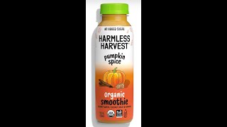 Harmless Harvest®: Part 8 - Organic Pumpkin Spice Smoothie