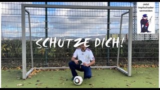 Jean Luc fällt um - "Schütze Dich!"