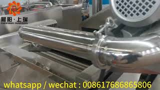 Egypt frying snacks testing video 1-1 - Jinan Sunrising machinery co.,ltd