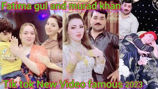 Fatima gul and murad khan  Tik tok New video famous 2023 #pashto #tiktok #111