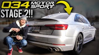 FINALLY!! B9 Audi S4 Stage 2 Tune is WILD!