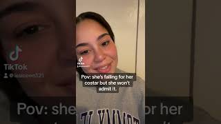 POV: she’s falling for her costar but she won’t admit it#shorts#shortsvideo#acting#actor#fyp#fypシ