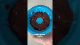 DONUT 2 INGREDIENTES #airfryer #recetasairfryer #airfryerrecipes #recetassaludables #recetafacil