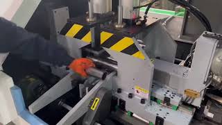 Full automatic loading CNC pipe cutting and chamfering production line