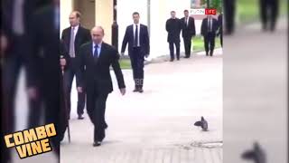 ПУТИН И ГОЛУБЬ ПОЗДОРОВАЛИСЬ. ШОКИРУЮЩЕЕ ВИДЕО