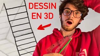 DES ILLUSIONS 3D INCROYABLES ! (et faciles à dessiner)