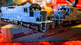 WILL THESE CUSTOM ATHEARN BLUE BOX SD9S RUN?  LETS FIND OUT!