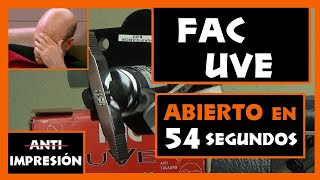 CERROJO FAC UVE 946 RP [NUEVO MODELO] [TEST IMPRESSIONING] [ATAQUE 7] [TU CERRAJERO DS]