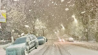 London Christmas 2022 | London Christmas Heavy Snowfall Highlights 2022