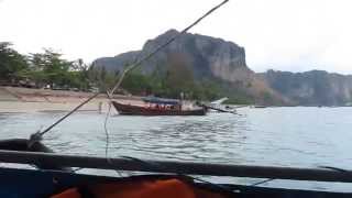 Ao Nang Beach from Longtail Boat