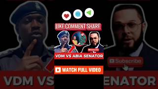 Verydarkman fires back at Abia Senator:takes action as online police #shorts