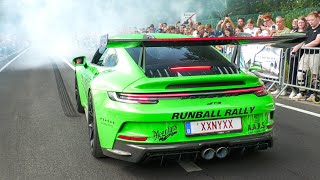 Supercars Accelerating, BURNOUTS! - 780HP M4 G82, GT2 RS, 488 Pista, GT3 RS iPE, M2, GT3 RS iPE..