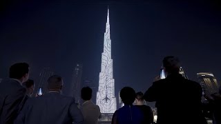 The Strength of Gulfstream: Burj Khalifa Show