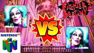 Fighter Destiny 2 (Nintendo 64) - CHERRY vs CHERRY [MIRROR MATCH🍒]