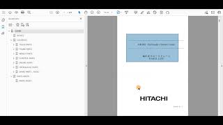 Hitachi KH100 Hydraulic Crawler Crane Parts Catalog