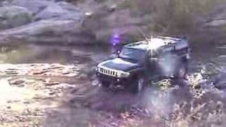 Hummer H3 at New River Canyon