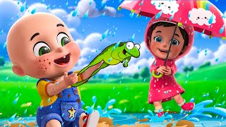 Barish Aayi Cham Cham | बारिश आई | Best Hindi Nursery Rhymes For Kids | Jugnu kids