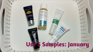 Use 5 Samples:January