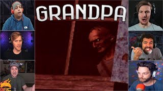 Gamers Reactions to Grandpa Peaking From a Window | Grandpa